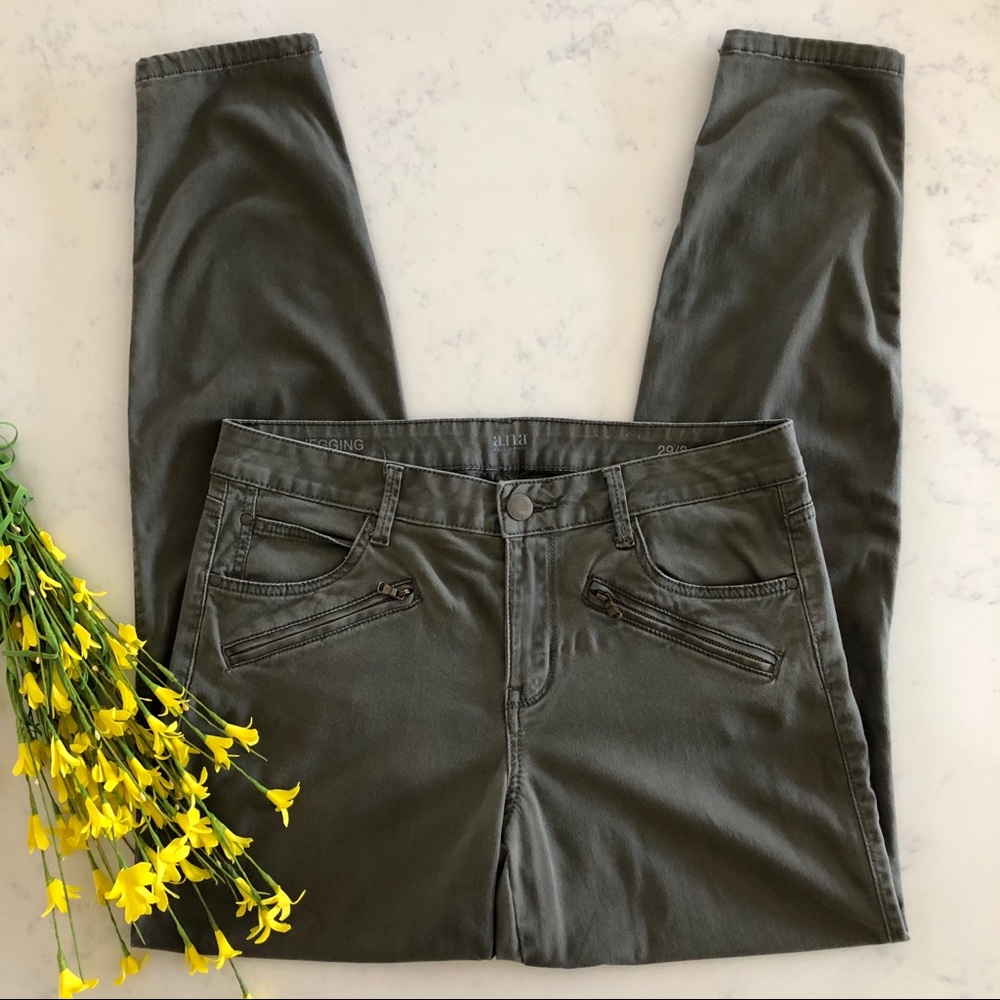 A.N.A. Olive Green Jegging [bx1]